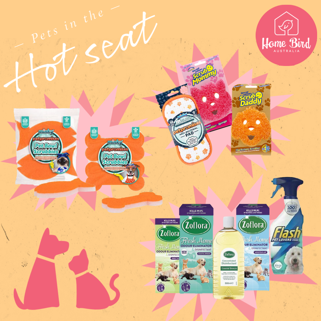 I’ve got pets, which cleaning products are safe to use?