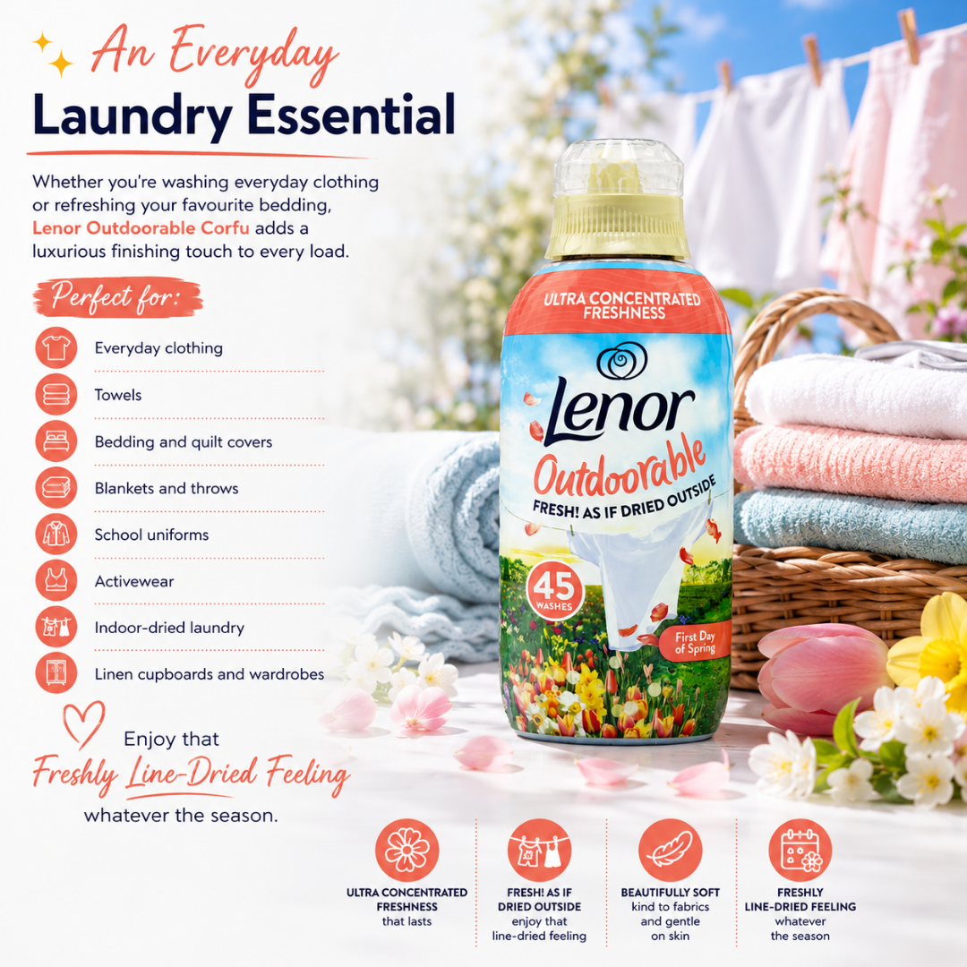 Lenor Outdoorable - First Day of Spring - 45w - Pre order now for Mid August Shipping