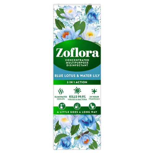 Zoflora Disinfectant - Blue Lotus & Lily (250ml)