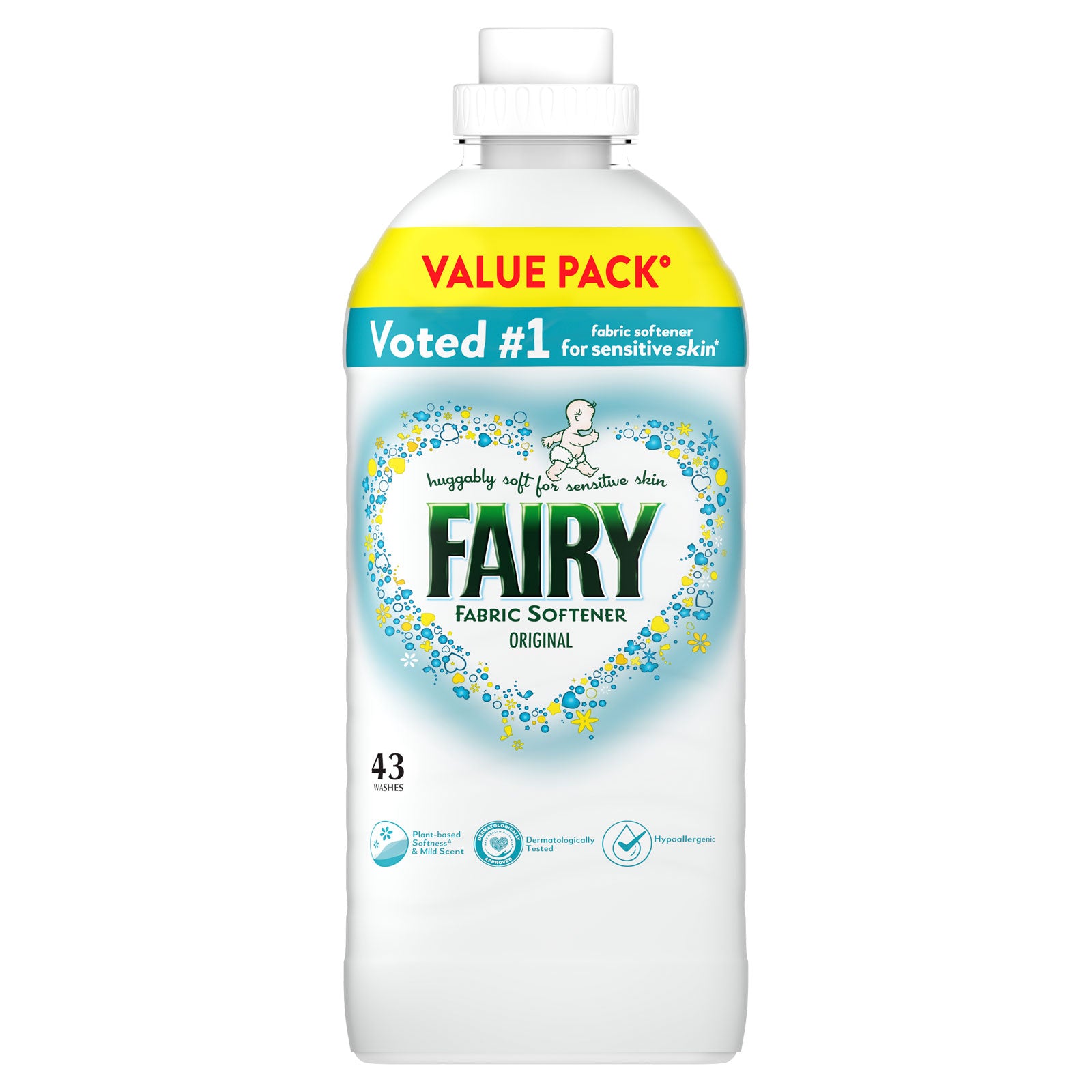 Fairy Fabric Conditioner - Original - large 43w (1.49ltr)