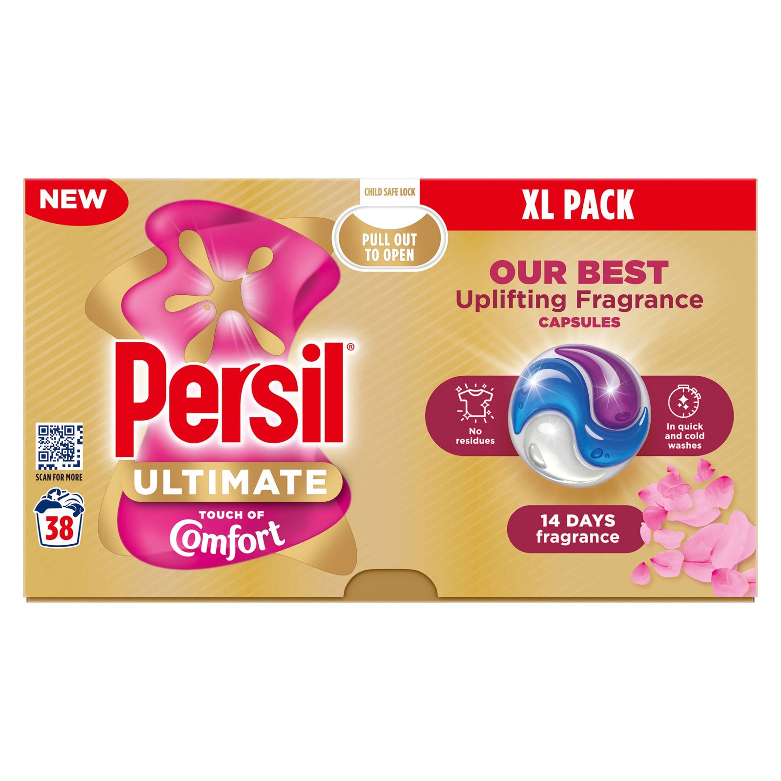 Persil Ultimate Capsules - Touch of Comfort (38w) - Coming Soon!