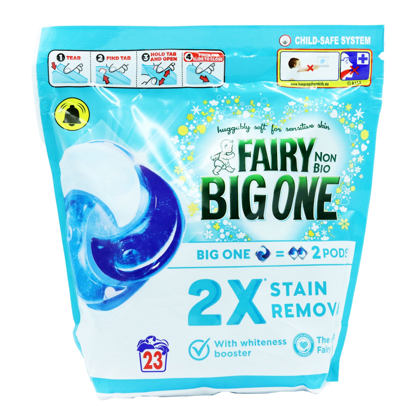 Fairy non Bio Pods (Sensitive Skin) The Big One (1 pod worth 2) -23w - Coming soon!