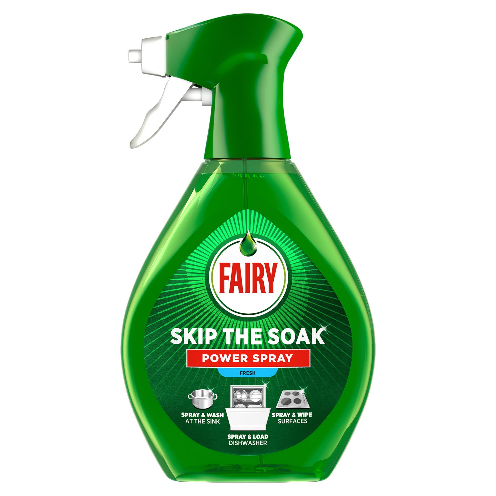 Fairy Skip The Soak Power Spray - Fresh - 650ml