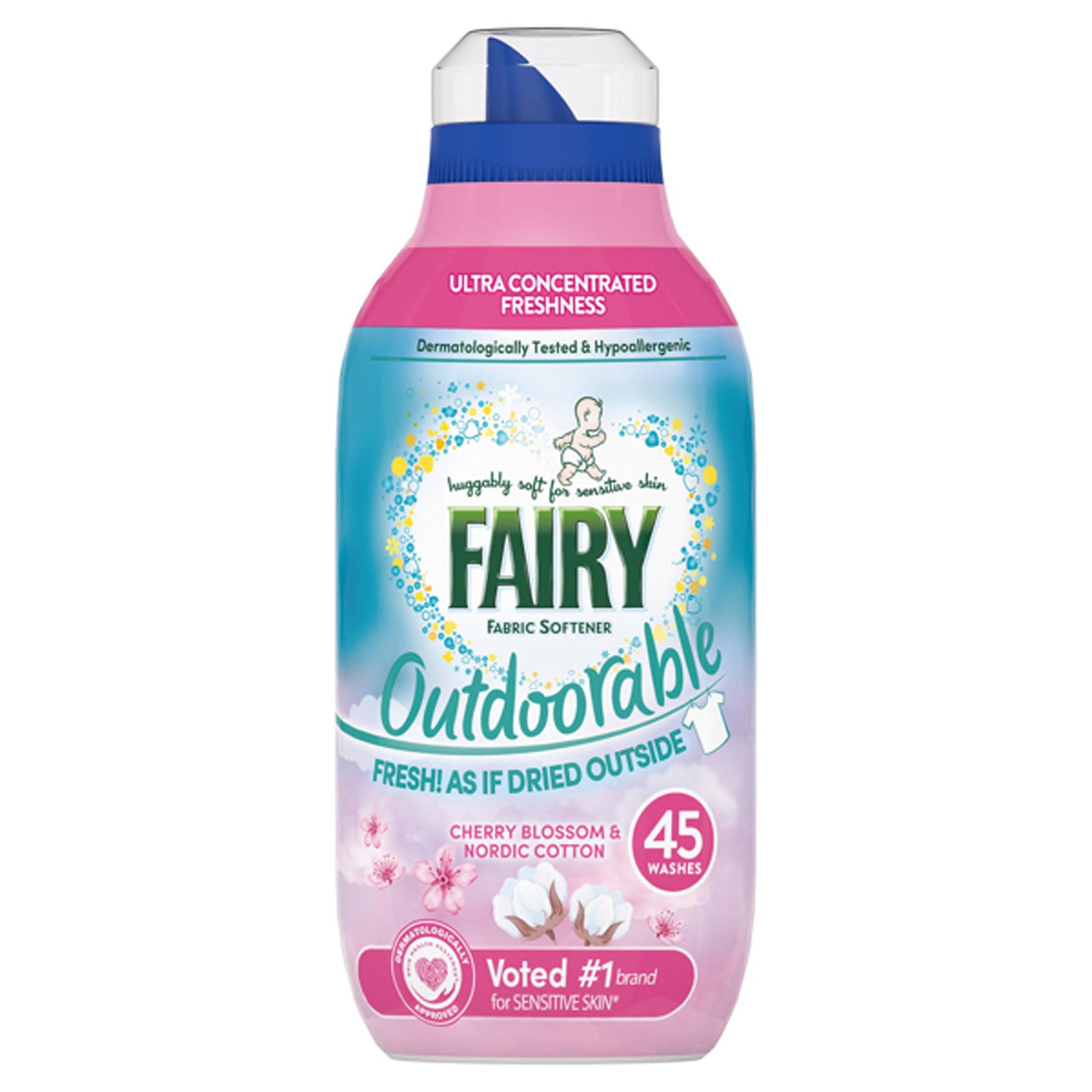Fairy Outdoorable - Cherry Blossom and Nordic Cotton - 45w - Pre order now for Mid August Shipping