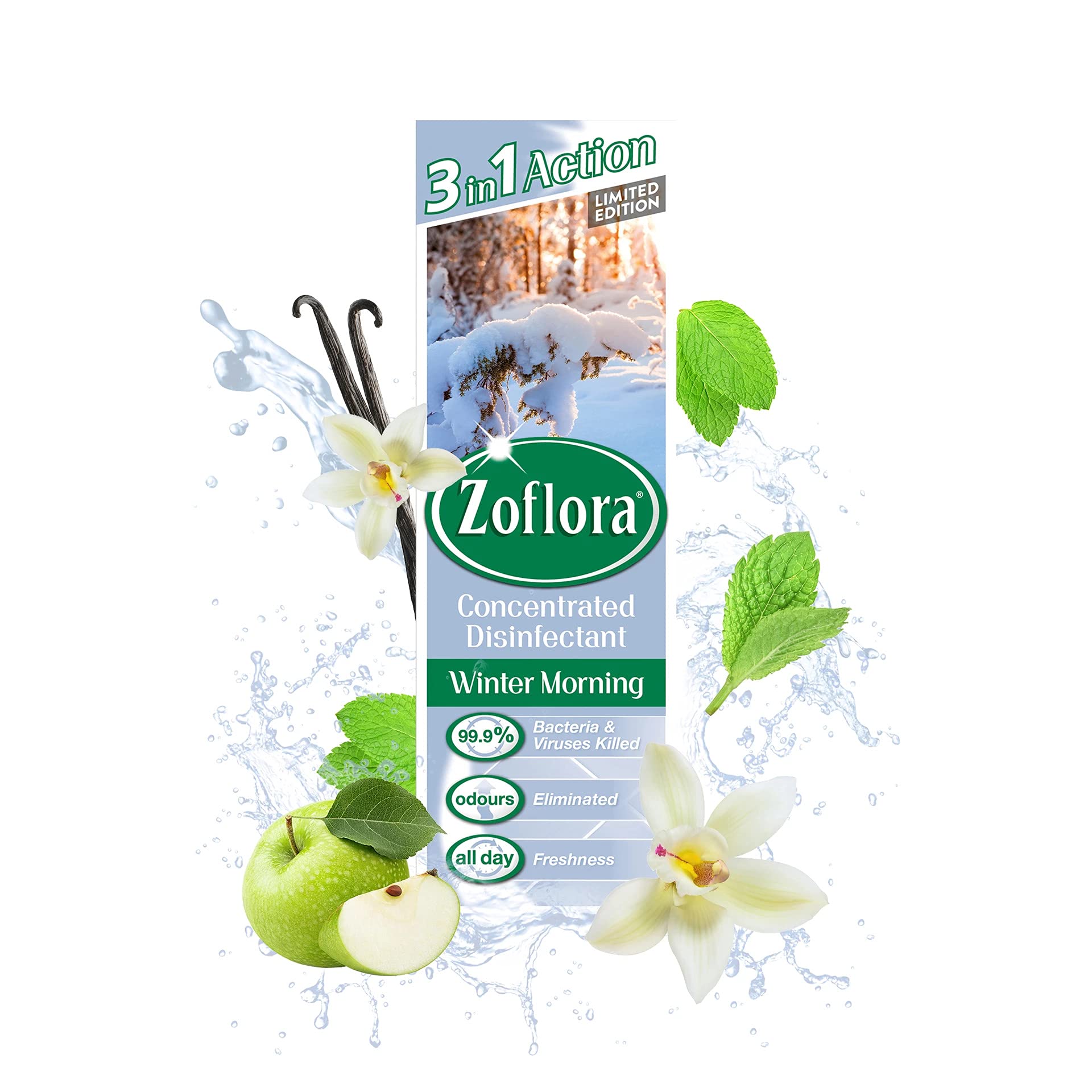 Zoflora Concentrate Disinfectant - Winter Morning - 250ml