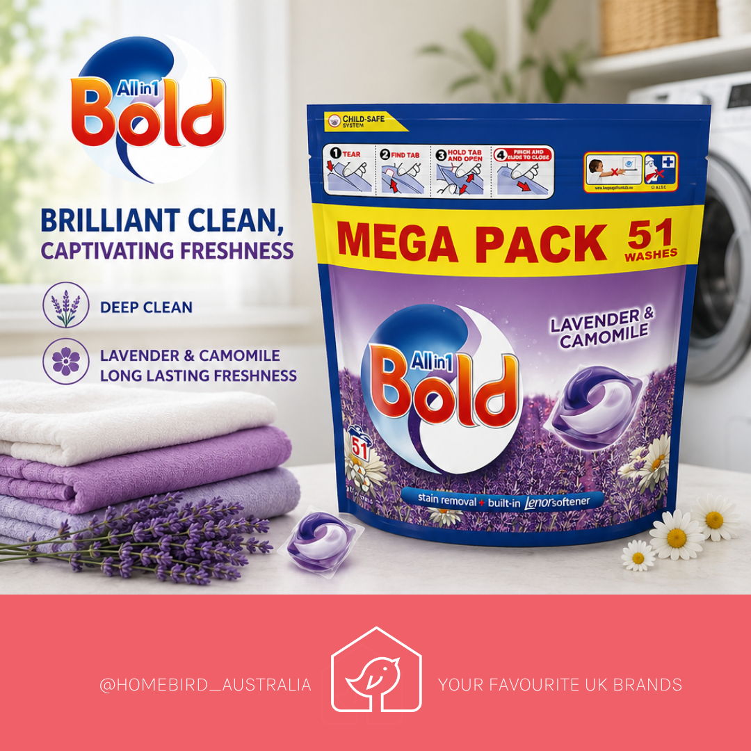 Bold All in 1 Pods – Lavender & Camomile – 51 Washes