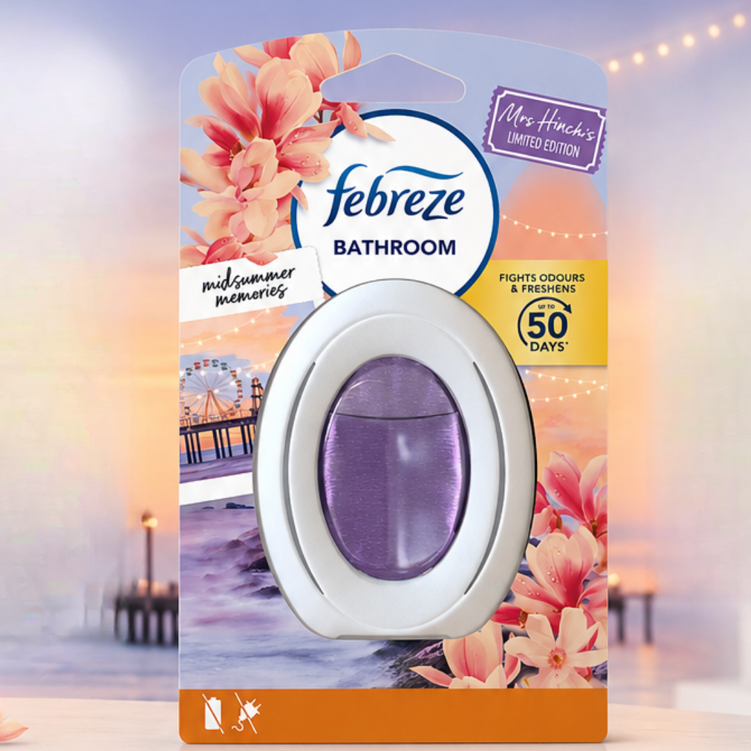 Febreze Bathroom Air Freshener - Limited Edition Mrs Hinch Midsummer Memories