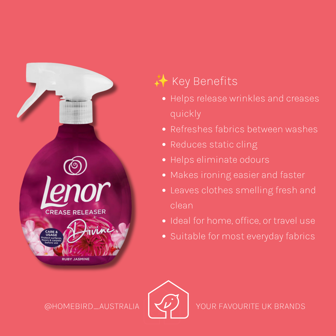 Lenor Crease Releaser Spray – Jasmine Benefits