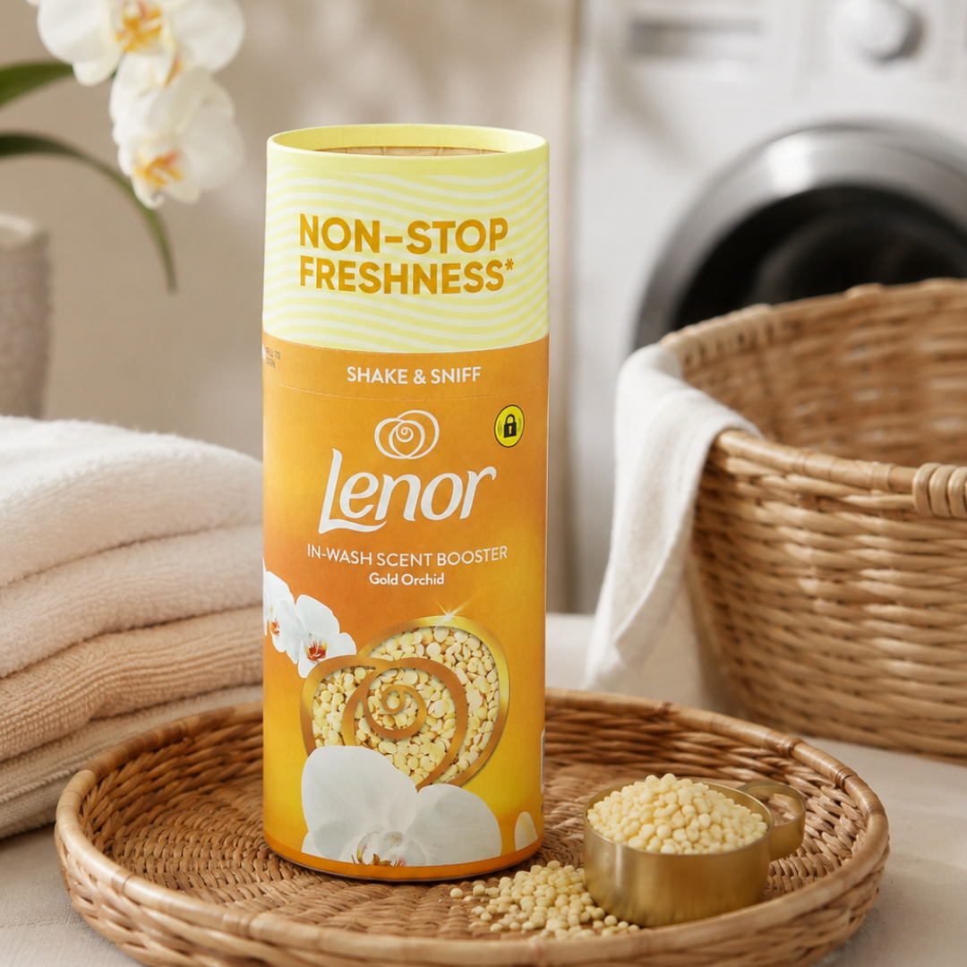 Lenor Scent Booster Beads - Gold Orchid - 155g - Pre order now for Mid August Shipping