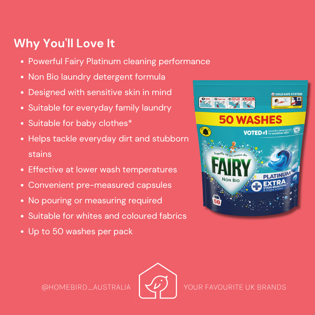 Fairy Platium Non Bio Pods - 50w