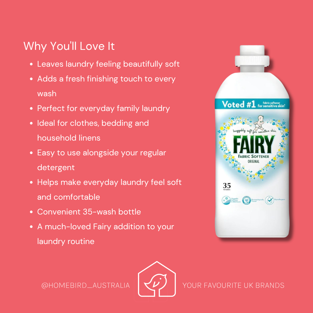 Fairy Fabric Conditioner - 35w - Pre order for Mid October shipping