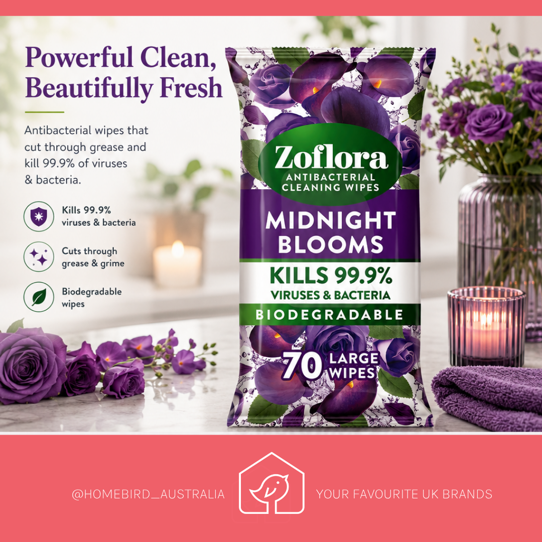 Zoflora Anti-Bac Cleaning Wipes - Midnight Bloom 2