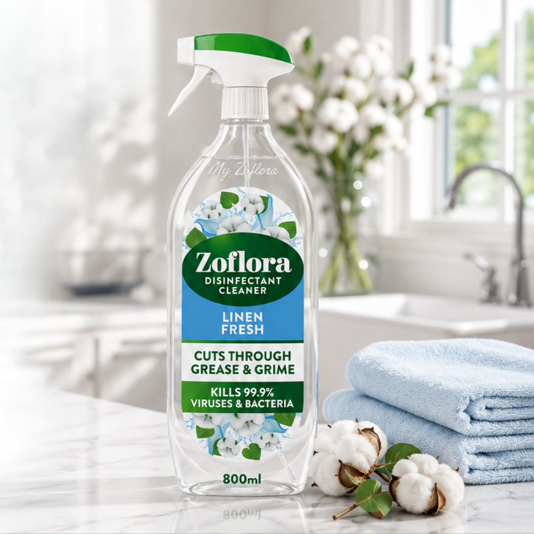 Zoflora Multi Purpose Disinfectant – Linen Fresh – 800ml