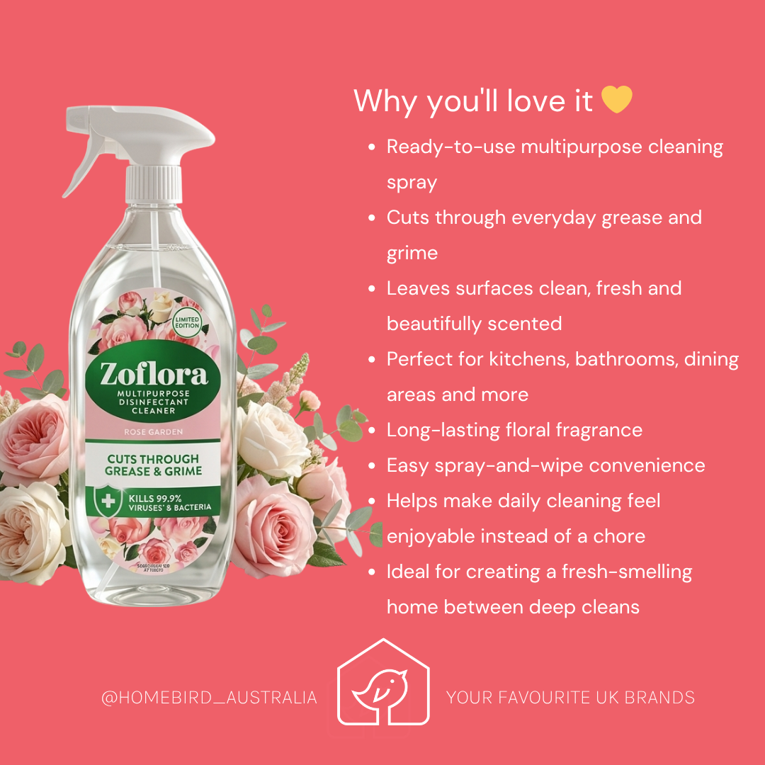 Zoflora Multipurpose Spray – Rose Garden Benefits