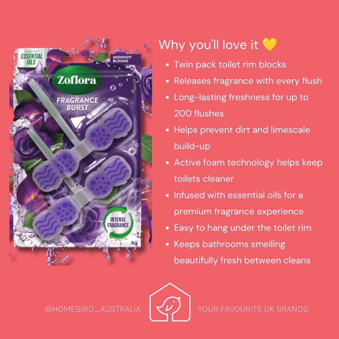 Zoflora Rim Block - Midnight Bloom (2 pack) Benefits