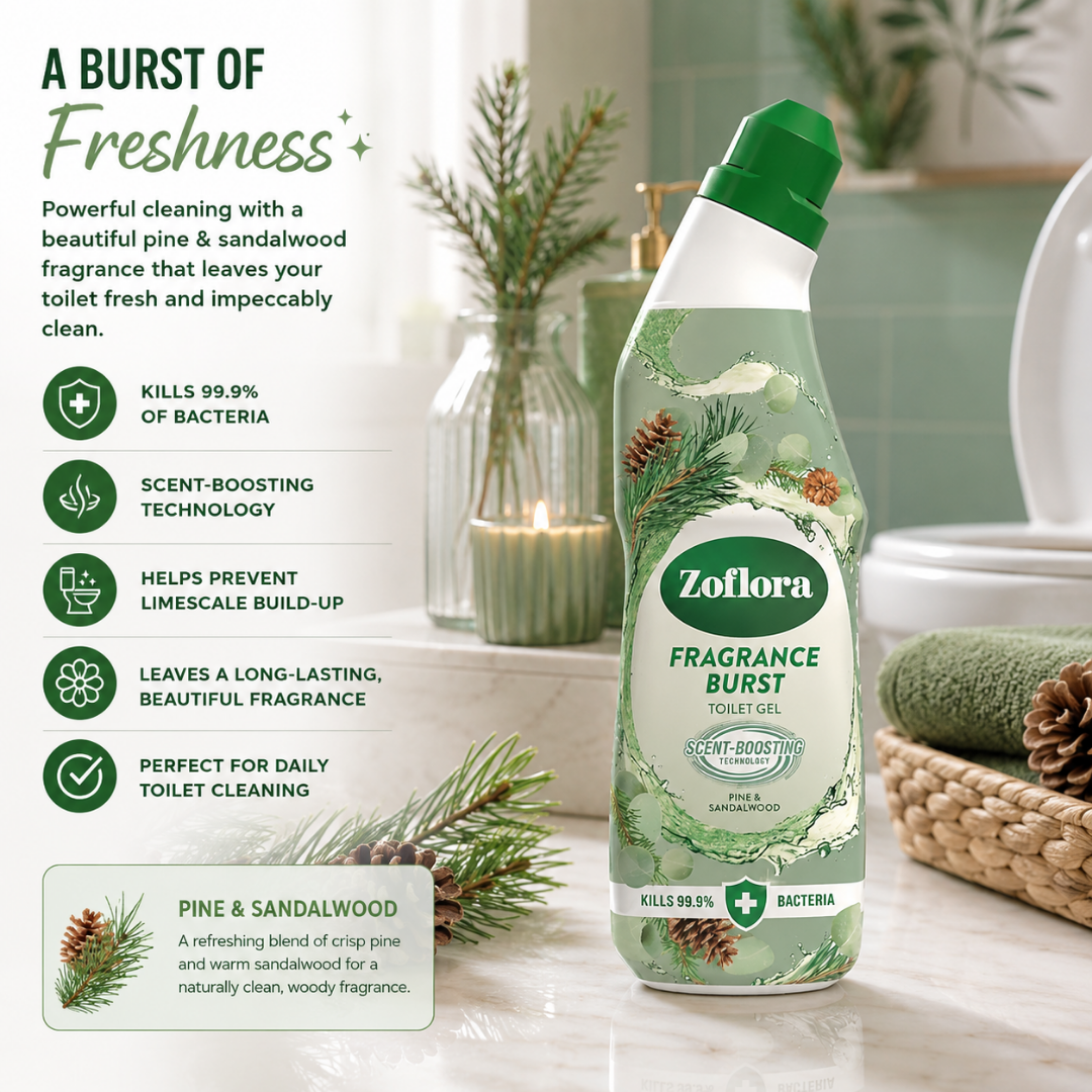 Zoflora Toilet Gel - Pine and Sandalwood