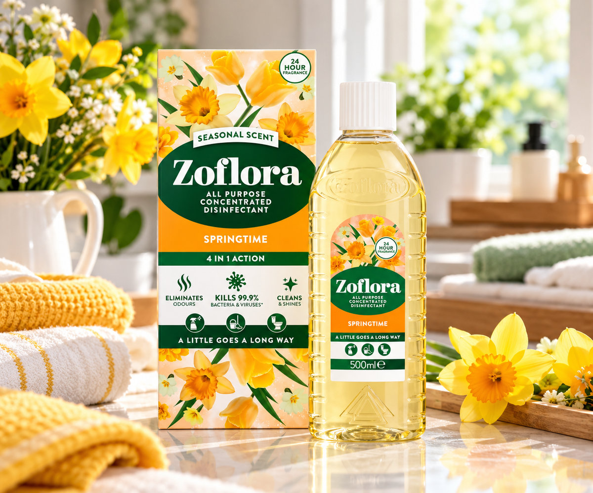 Zoflora Concentrated Disinfectant – Springtime – 500ml - Due in October