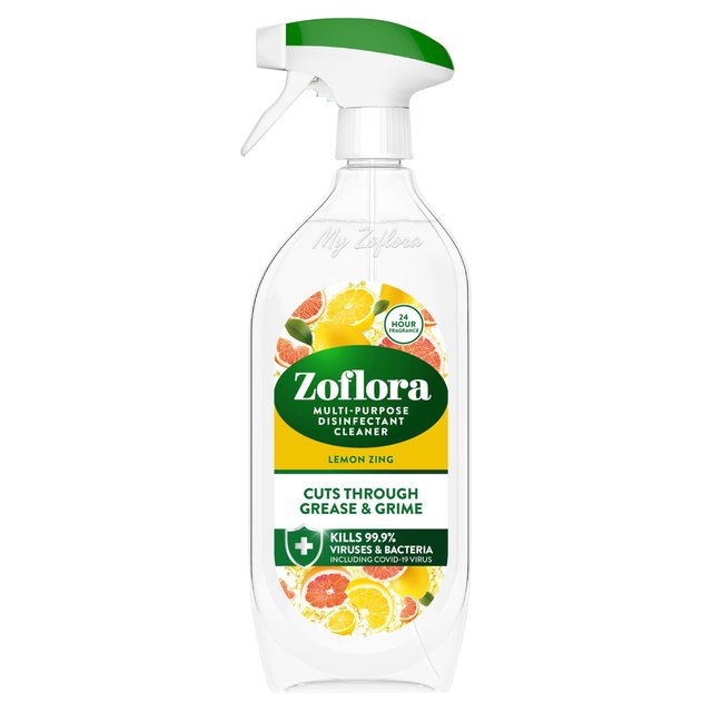Zoflora Multi-purpose Disinfectant - Lemon Zing (800ml)