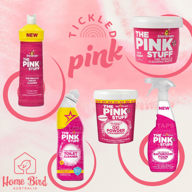 Essential British cleaning products: let's clean using ONLY Pink Stuff