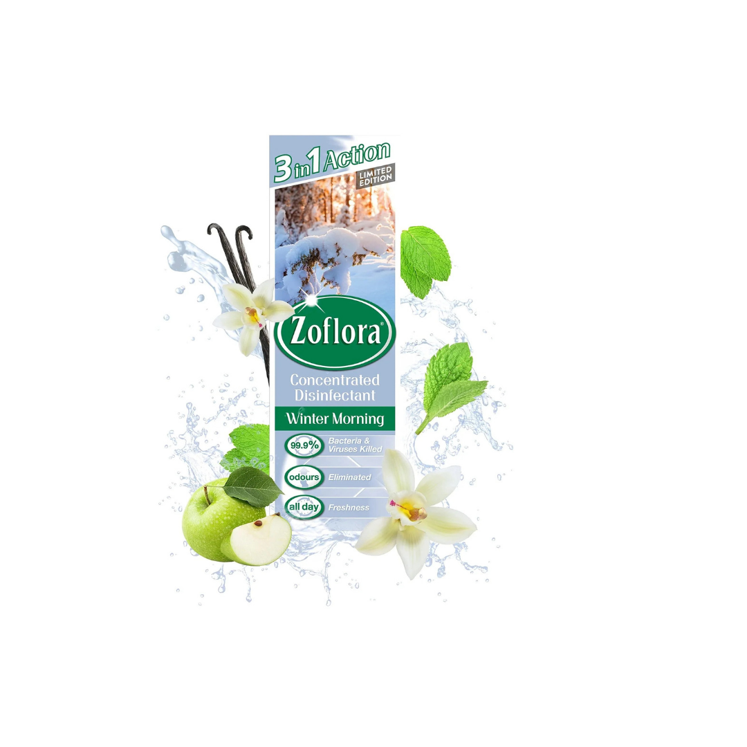 Zoflora Multi-purpose Disinfectant - Lemon Zing (800ml)
