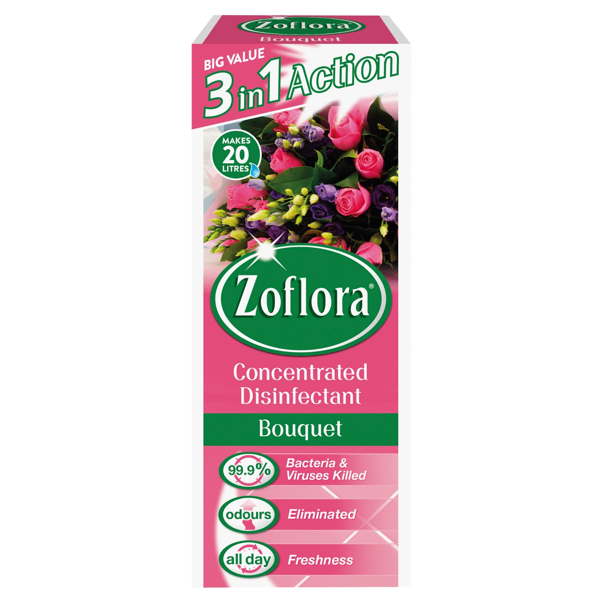 Zoflora Concentrate Disinfectant - Bouquet (500ml)