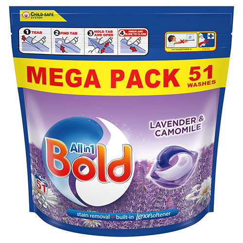 Bold - all in 1 pods- Lavender and Camomile (51w) - Pre order for April Delivery