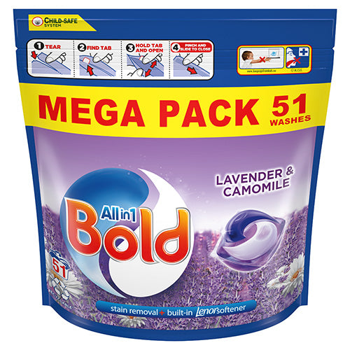 Bold - all in 1 pods- Lavender and Camomile (51w)