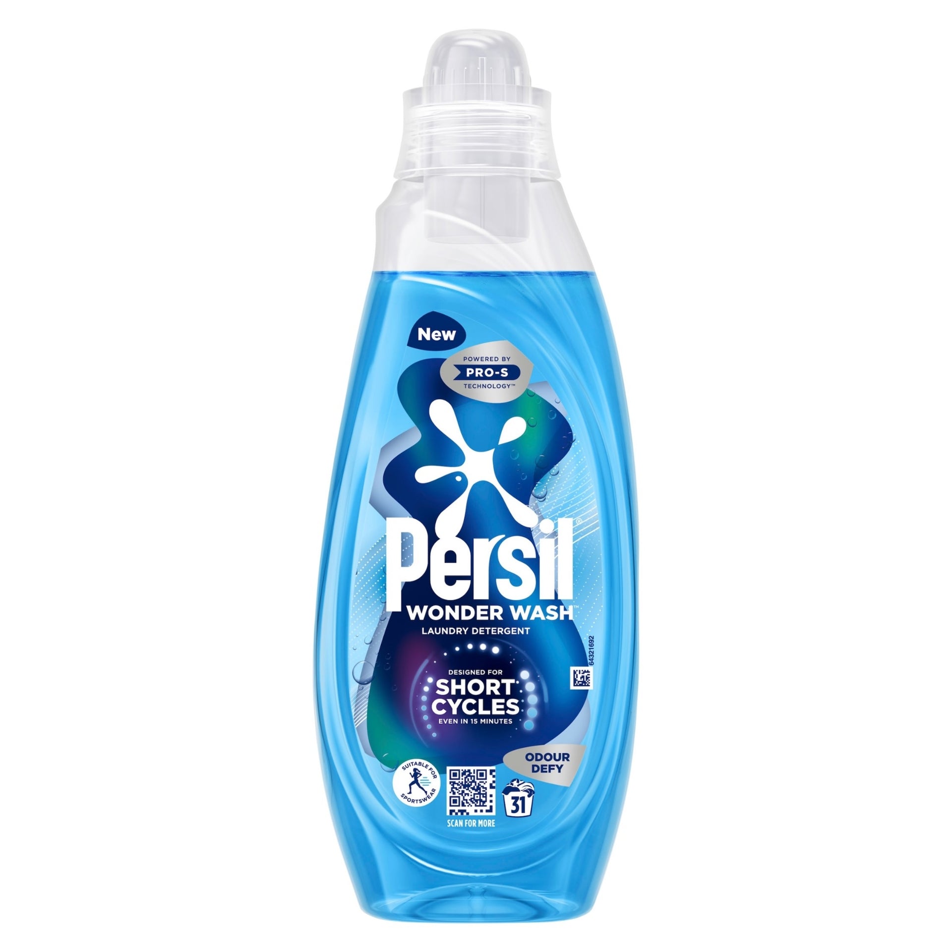 Persil Liquid - Wonder Wash Odour Defy (31w)