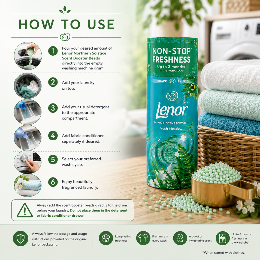 Lenor Scent Booster Beads - Northern Solstice - 155g