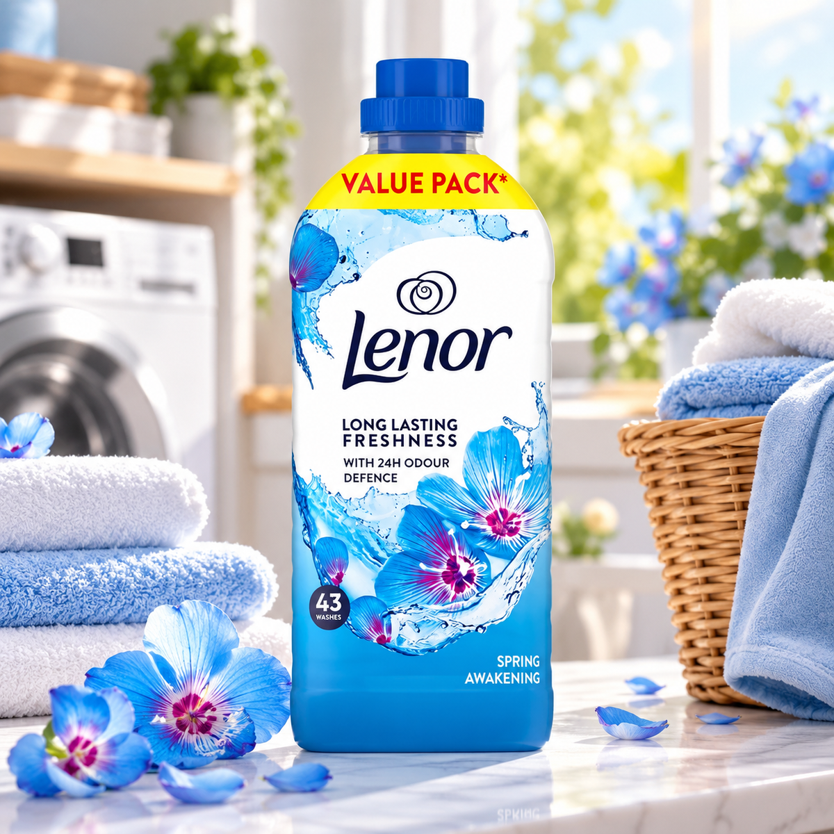 Lenor Spring Awakening Fabric Conditioner – 43 Washes | 1.419L - Pre order for Mid October Shipping