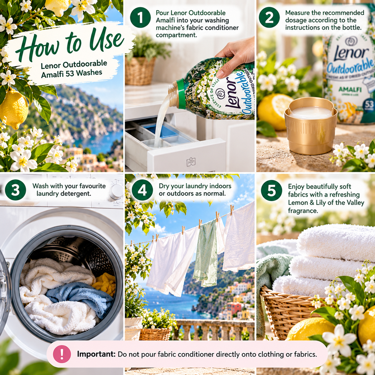 Lenor Outdoorable - Amalfi - 53w