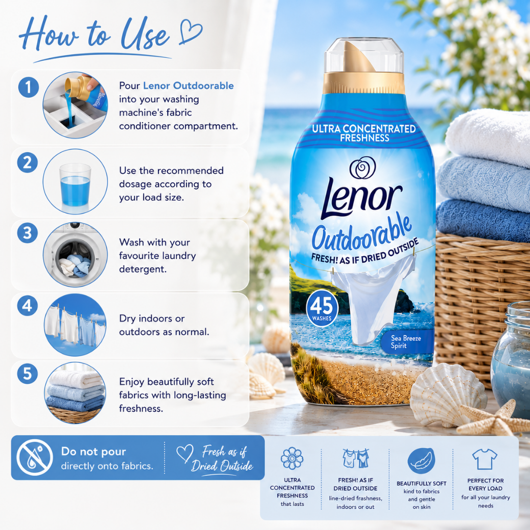 Lenor Outdoorable - Sea Breeze - 45w