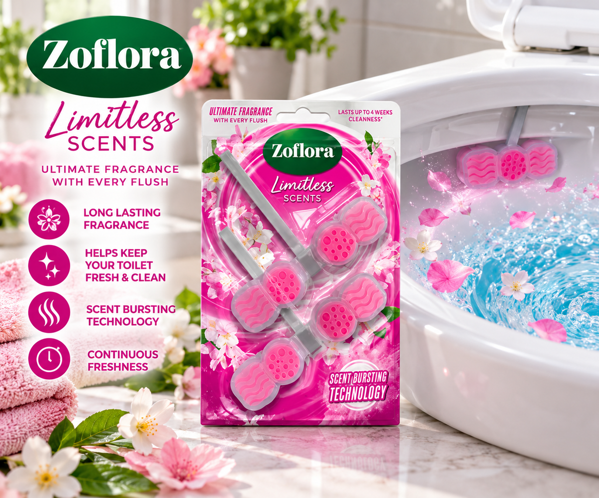 Zoflora Rim Block - Sweet Freesia and Jasmine - Pre order for Mid October Shipping