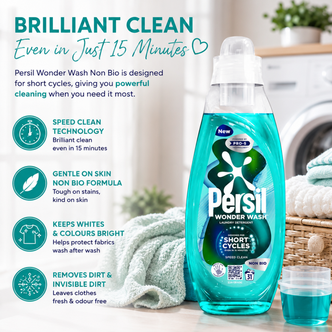 Persil Liquid - Wonder Wash Speed Clean (31w)-