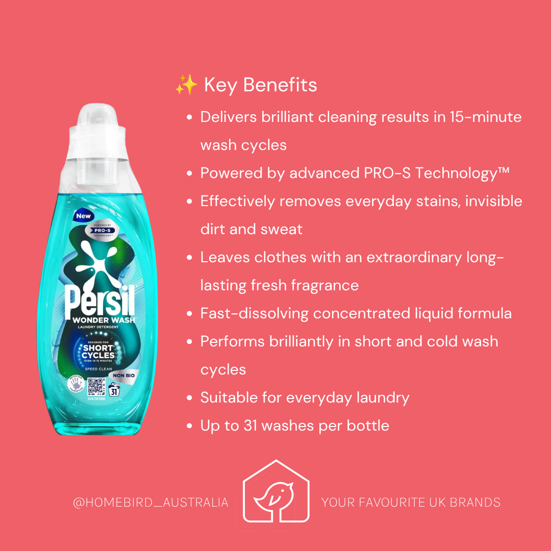 Persil Liquid - Wonder Wash Speed Clean (31w)-