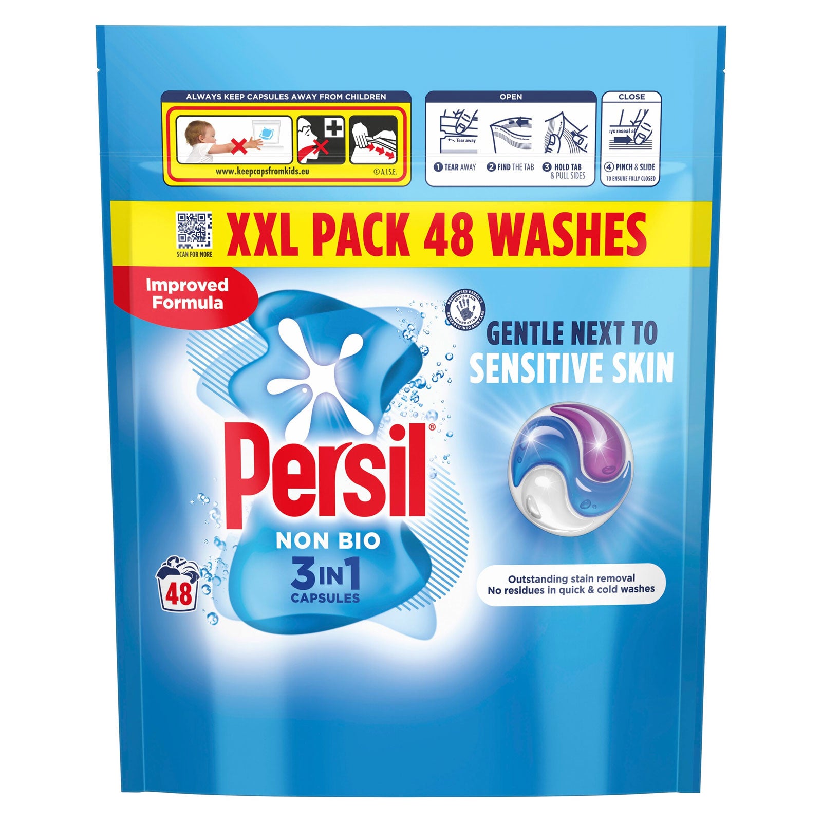 Persil Capsules Non Bio - 48w - Coming Soon!