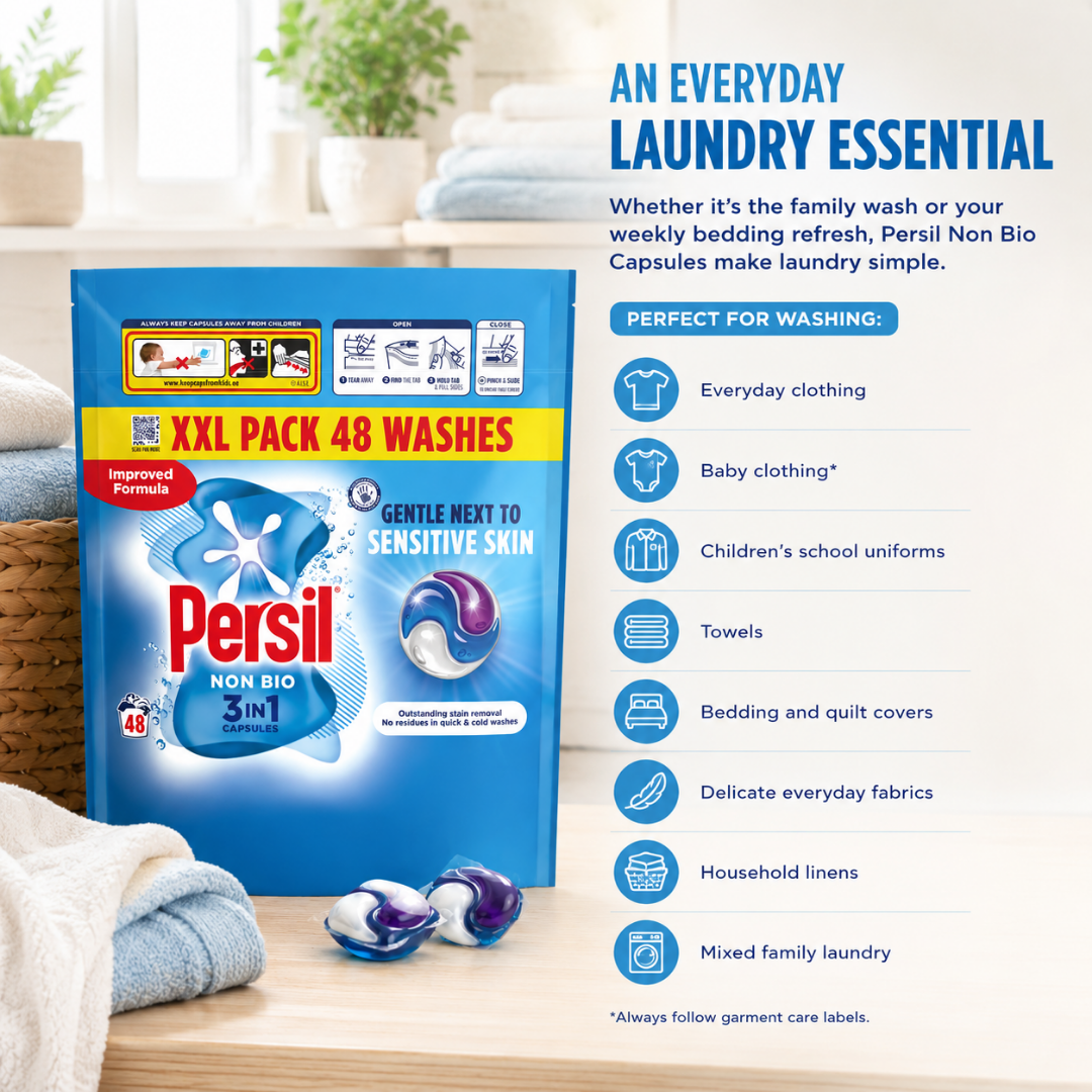 Persil Capsules Non Bio - 48w