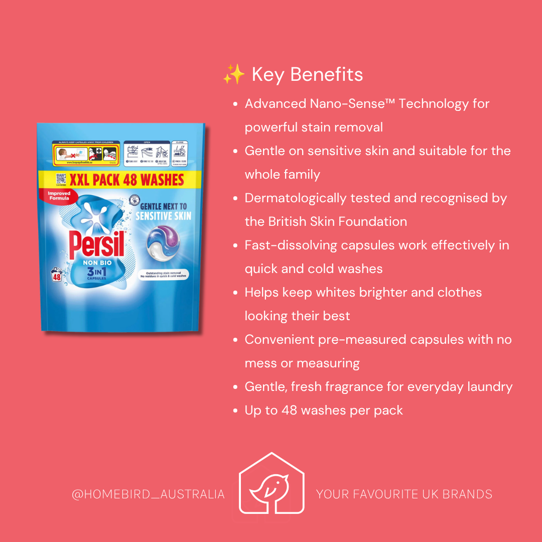 Persil Capsules Non Bio - 48w