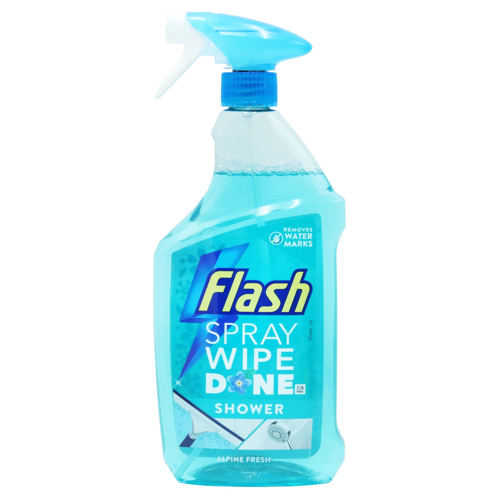 Flash Spray Wipe Done - Shower Alpine Fresh - 800ml - Coming Soon!