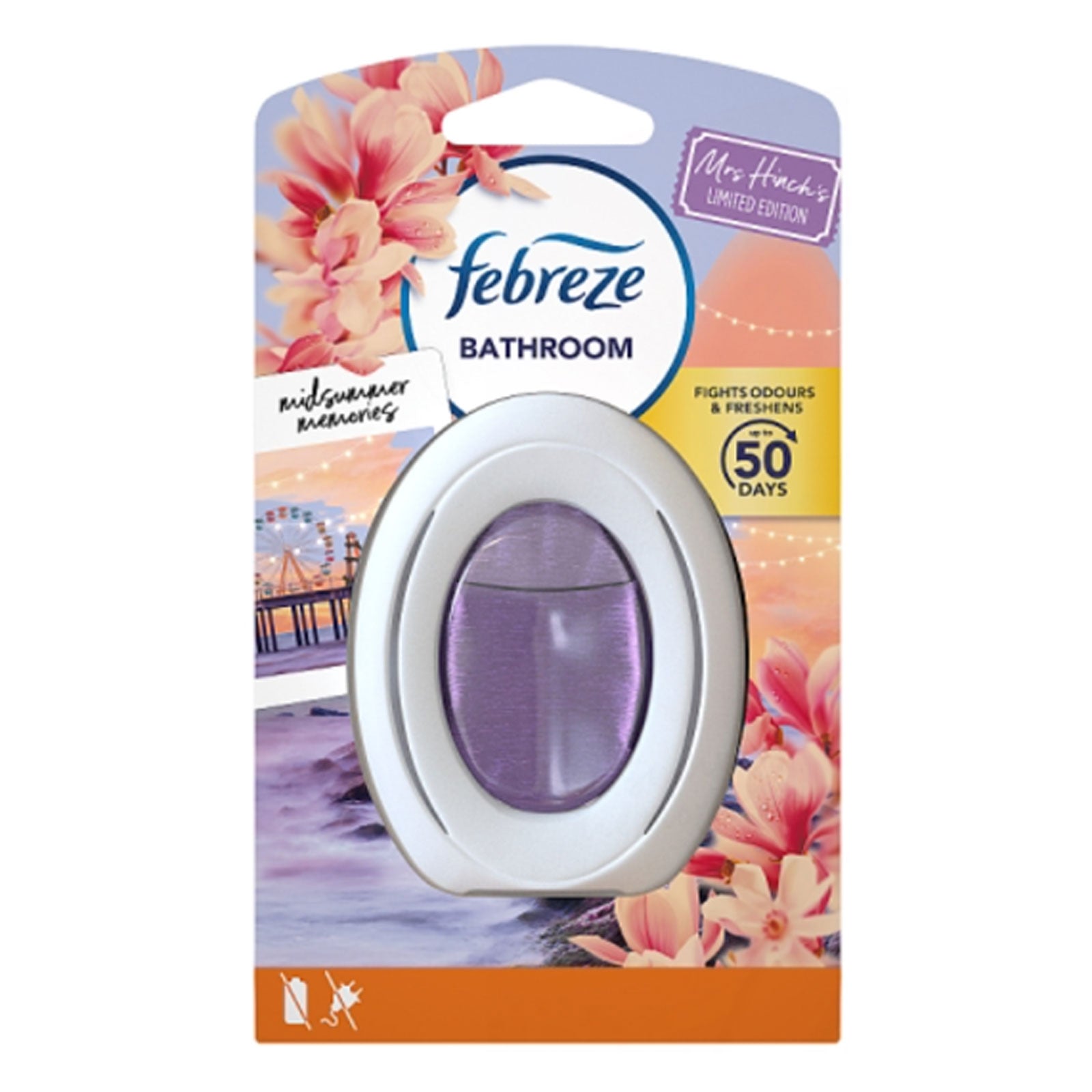 Febreze Bathroom Air Freshener - Limited Edition Mrs Hinch Midsummer Memories