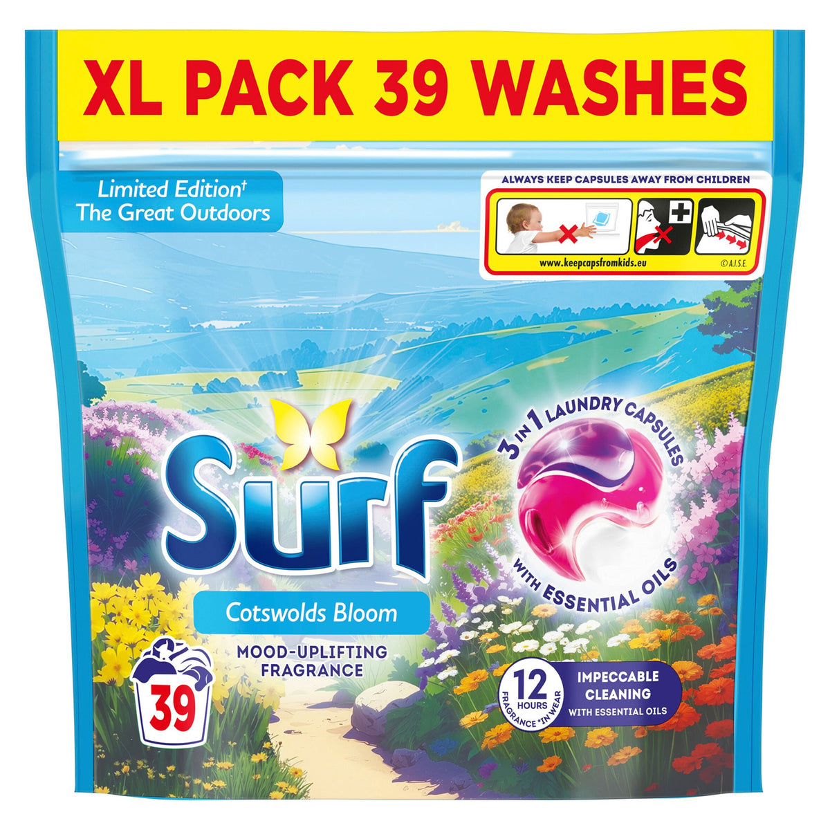 Surf 3IN1 Capsules - Cotswold Bloom - 39w - Due in October