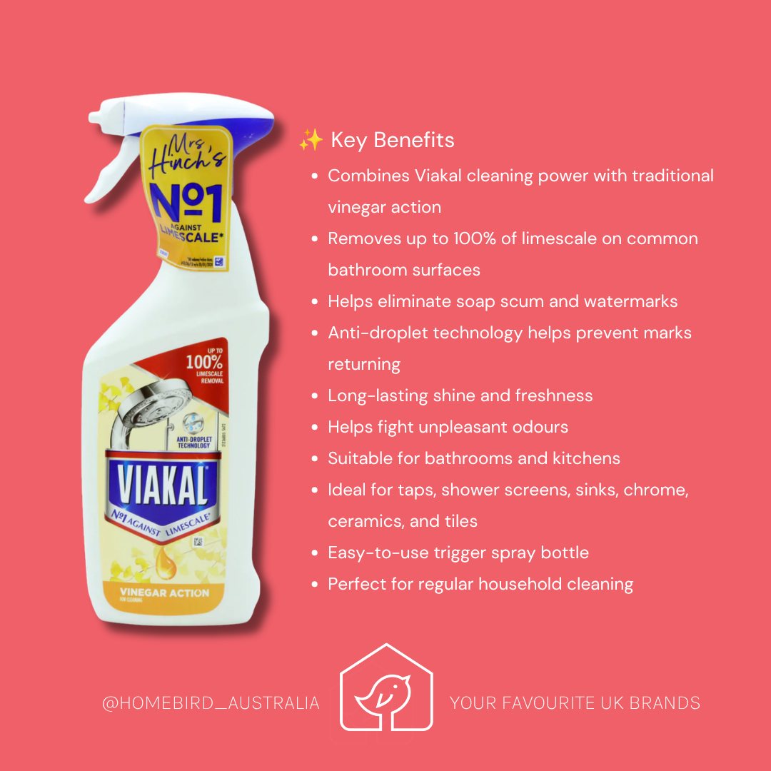 Viakal - Limescale Remover Vinegar Action - 500ml