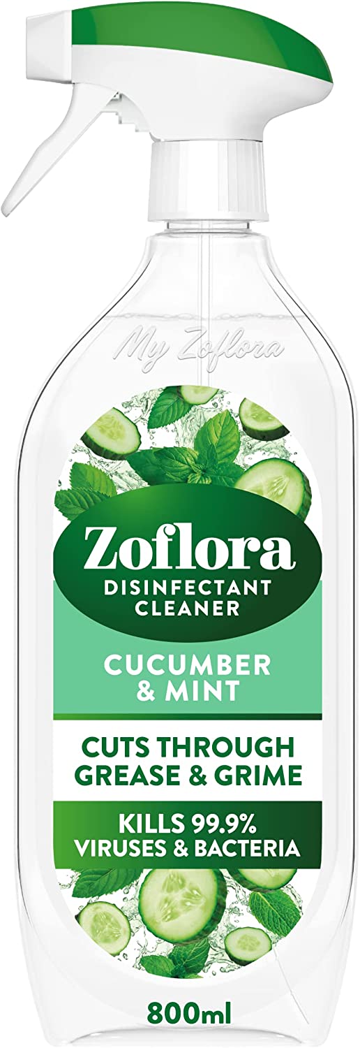 Zoflora Multi-purpose disinfectant - Cucumber and Mint (800ml)