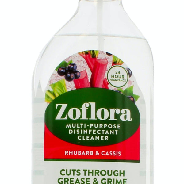 Zoflora Rhubarb & Cassis 750ml Multipurpose Disinfectant Cleaner