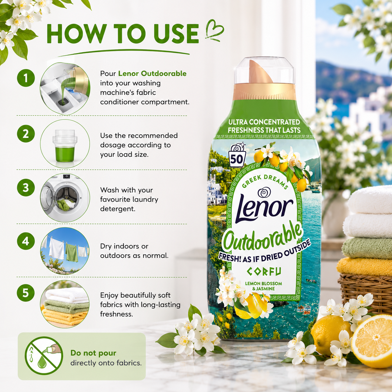 Lenor Outdoorable - Corfu - 50w