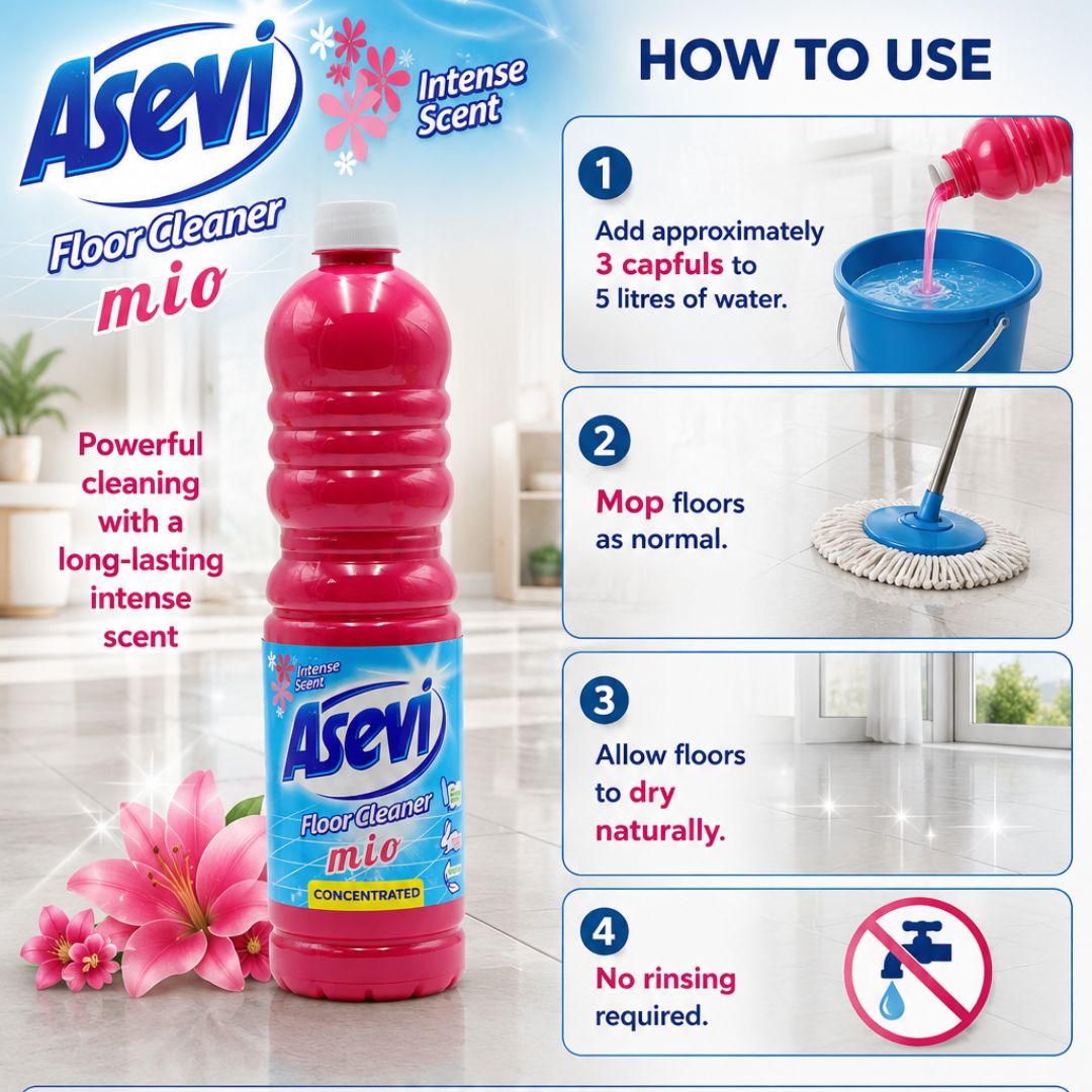 Asevi Floor Cleaner – Mio – 1 Litre
