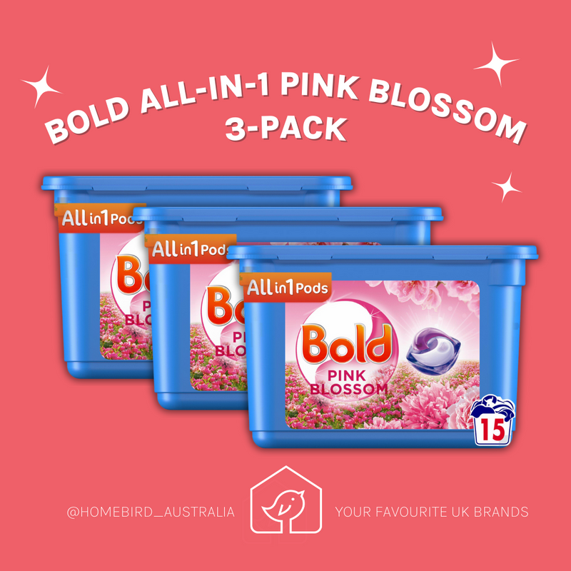 Bold All-In-1 Pods Pink Blossom Multipack