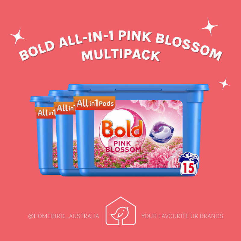 Bold All-In-1 Pods Pink Blossom Multipack