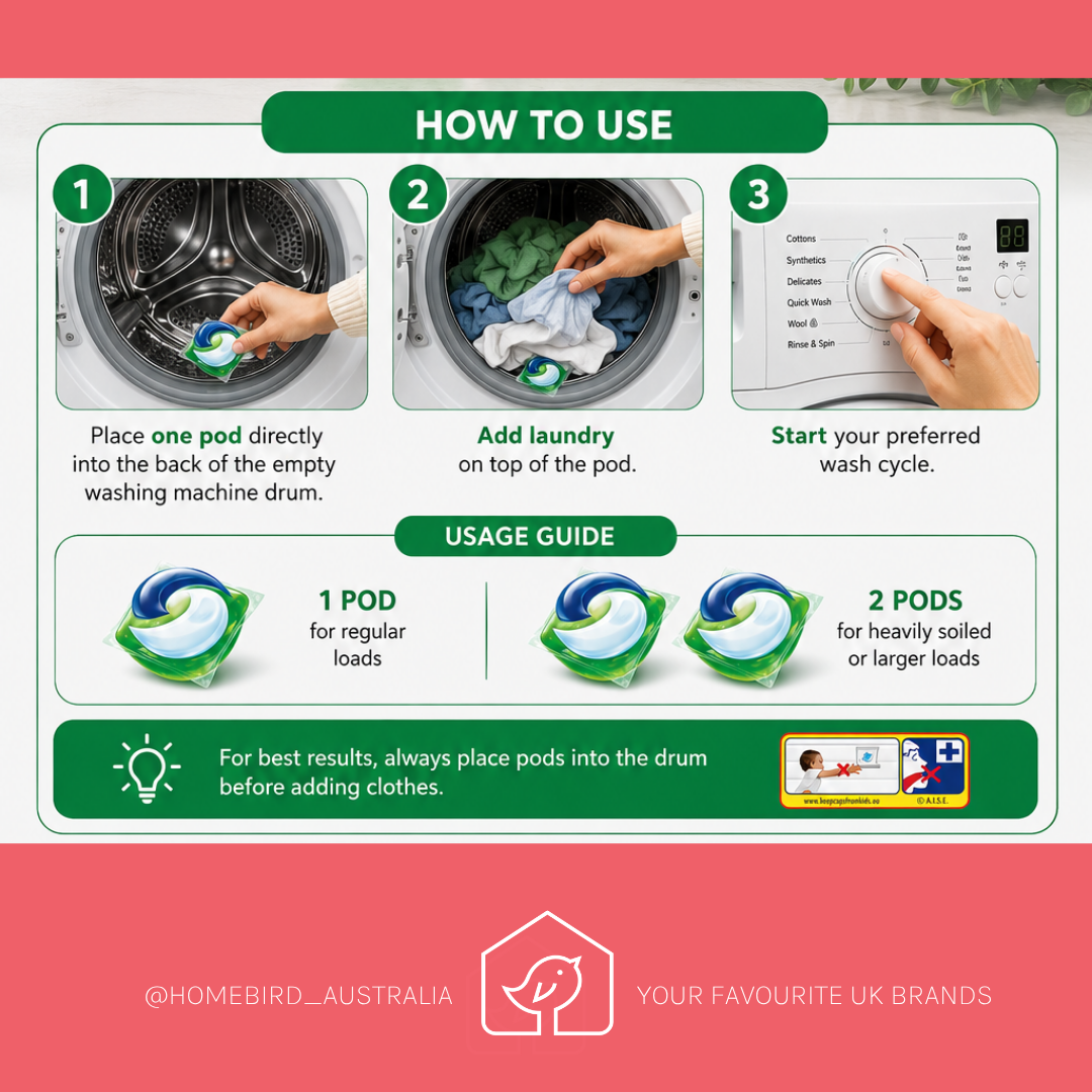 Ariel All in One Pods – Original – 58 Mega Pack
