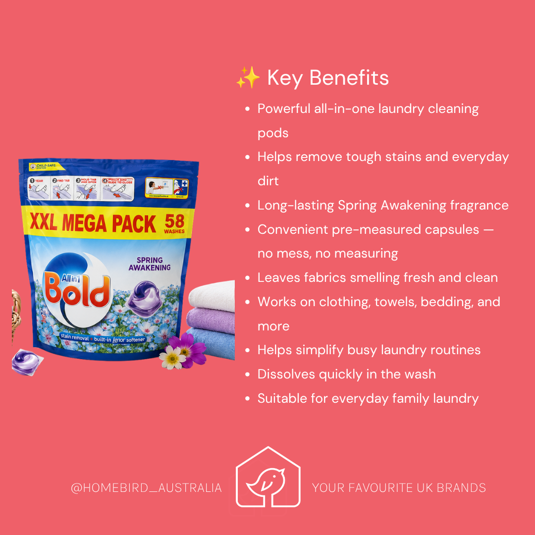 Bold all in One Pods - Spring Awakening - 58w benefits